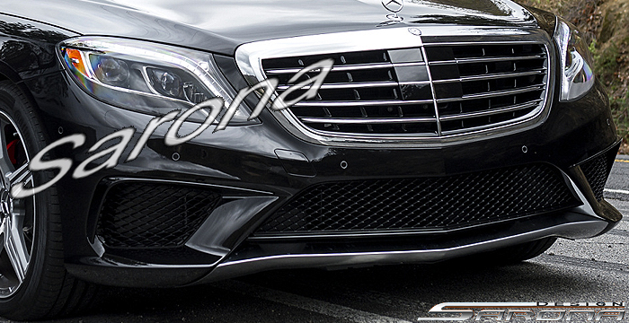 Custom Mercedes S Class  Sedan Front Bumper (2014 - 2019) - $890.00 (Part #MB-123-FB)